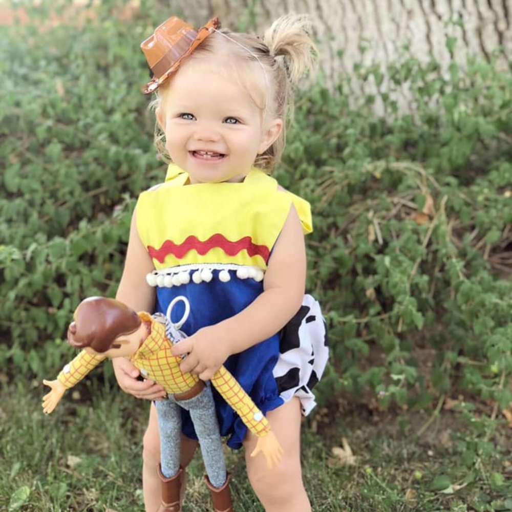Woody toy story romper